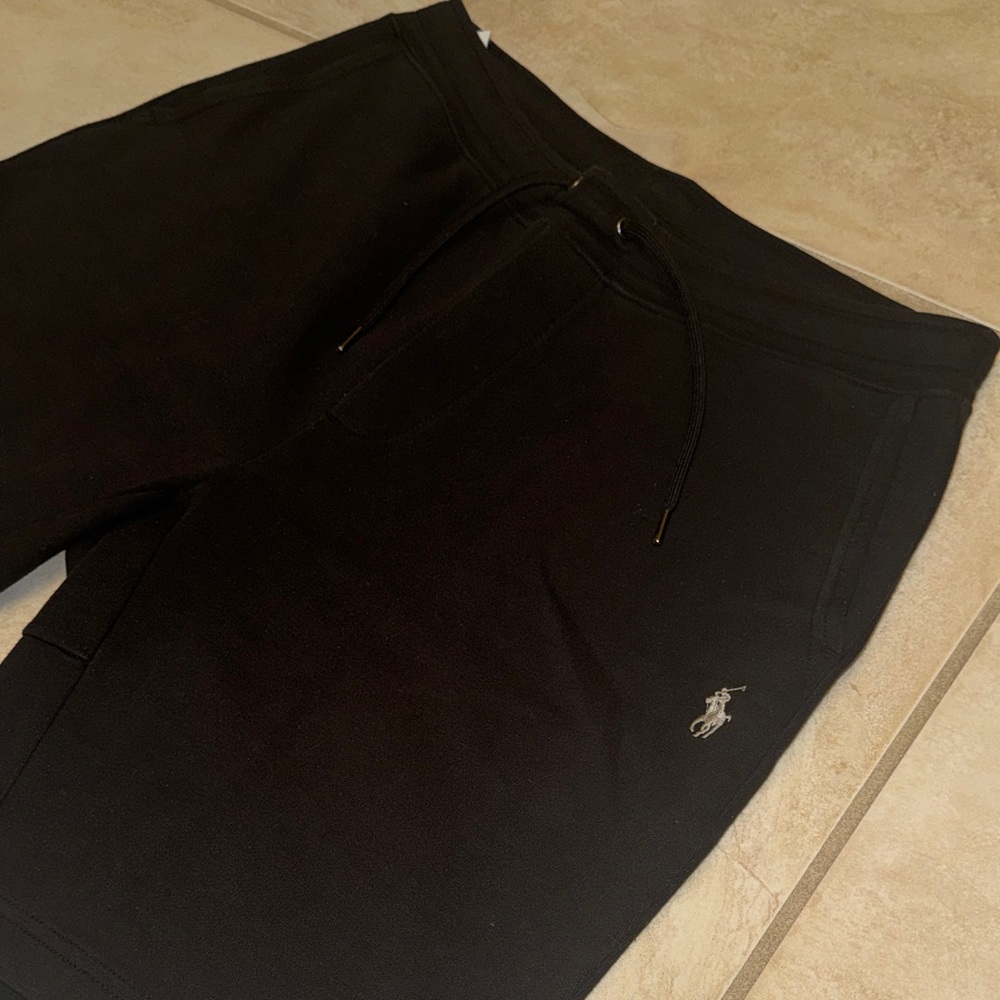 Polo by Ralph Lauren Black Athletic Shorts - Picture 3 of 3